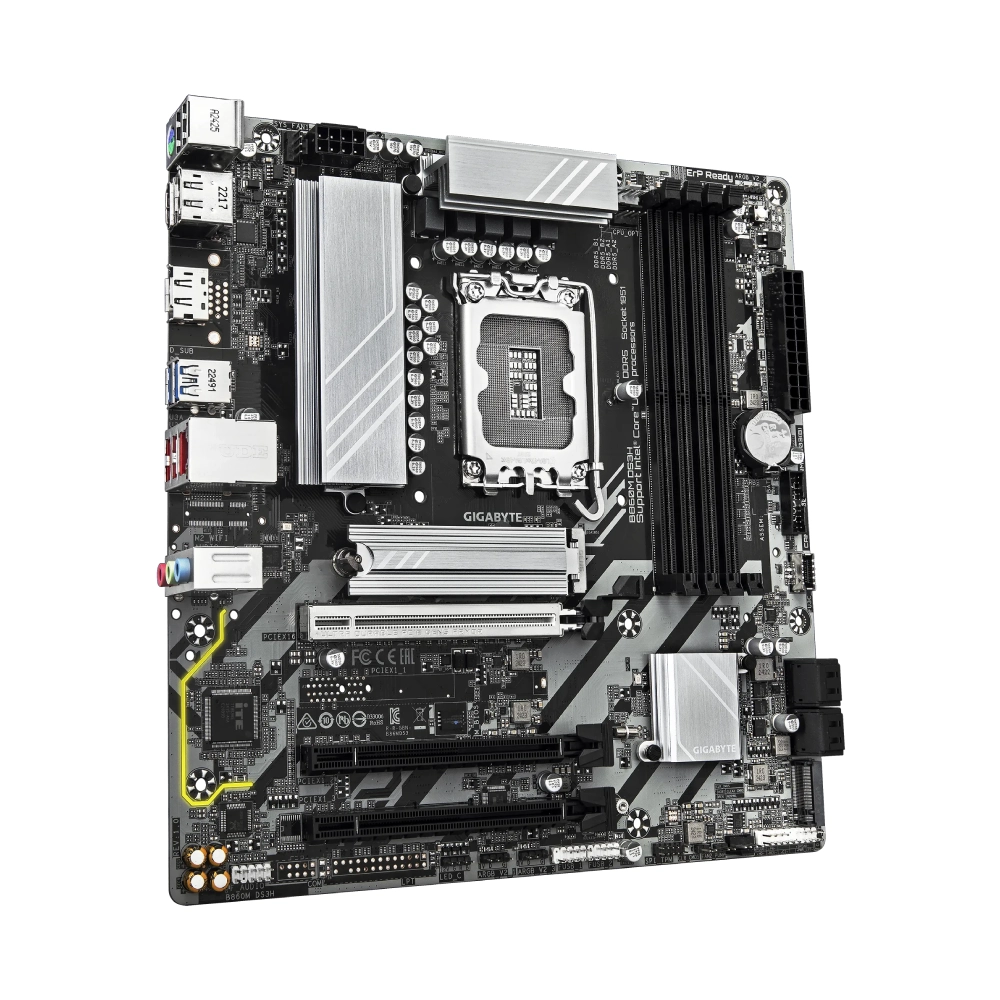 Gigabyte Motherboard B860M DS3H DDR5 For Intel Ultra Processors view 2